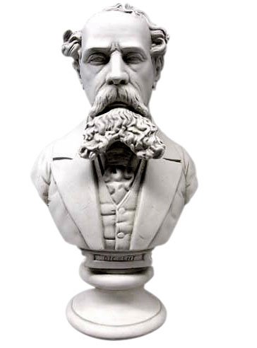 Charles Dickens Bust