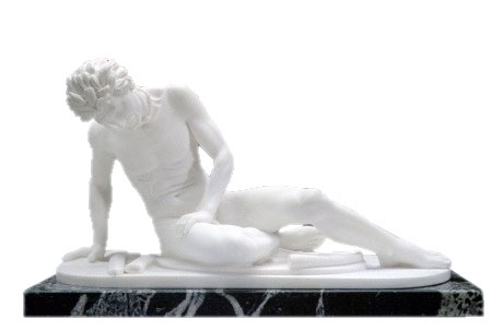 Dying Gaul Marble Sculpture