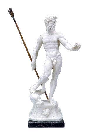 Neptune Marble Statue
