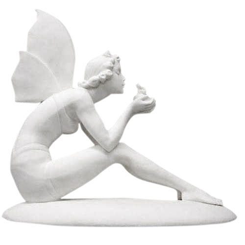 Butterfly Fairy Marble Sculpture