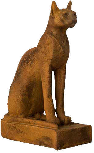 Bastet Egyptian Cat Goddess 16″