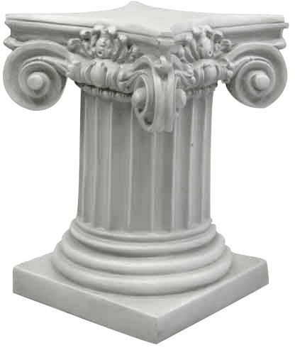 Ionic Fluted Column 18″