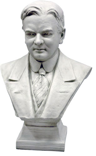 Herbert Hoover bust sculpture 26″
