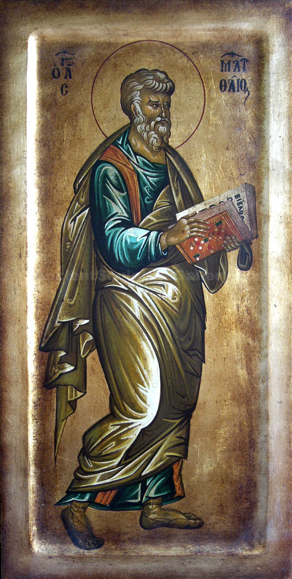 St. Matthew Byzantine Icon