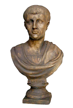 Claudius Bronze Bust