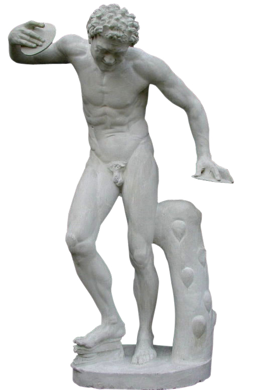 Dancing Faun statue