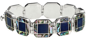 Tiffany Inlaid Tile Bracelet