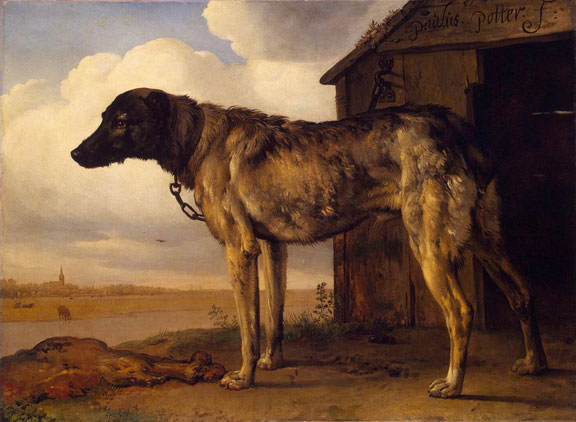 Wolf-Hound by Paulus Potter, 1650-52