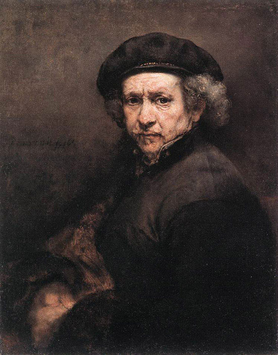 Self-Portrait by Harmenszoon van Rijn Rembrandt, 1659