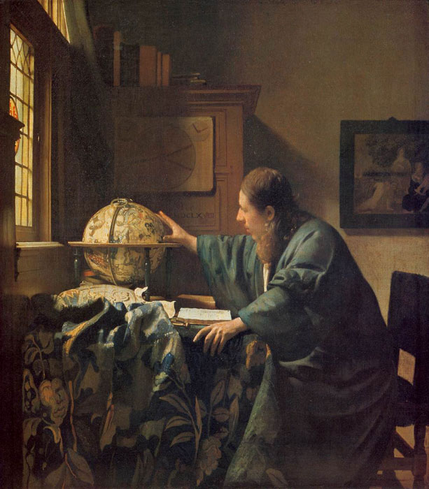 The Astronomer by Johannes Vermeer, 1668