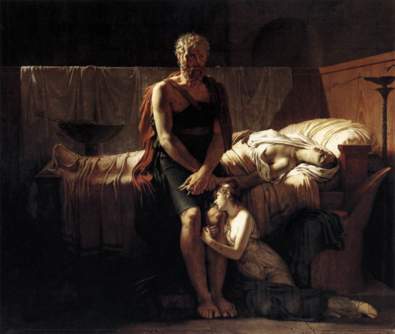 The Return of Marcus Sextus by Pierre-Narcisse Guérin, 1799