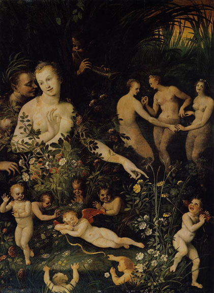 Mythological Allegory by Master of the Fontainebleau School, 1580