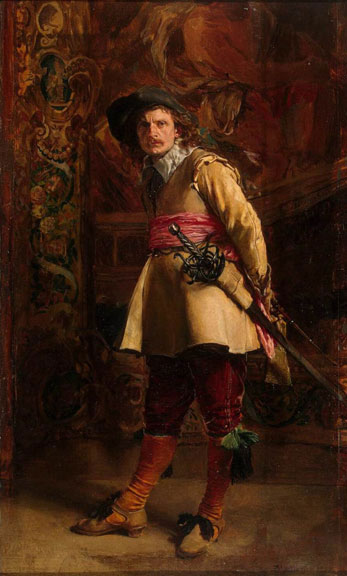 Musketeer by Jean-Louis-Ernest Meissonier, 1870