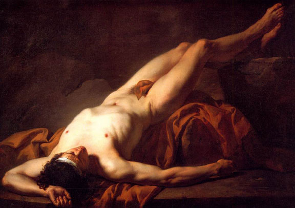 Hector by Jacques Louis David, 1778