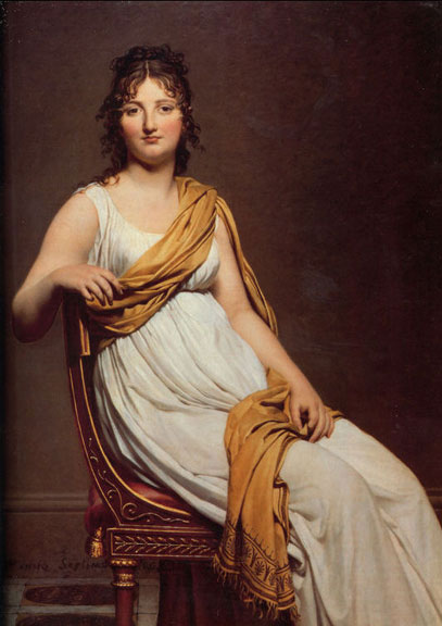 Madame Raymond de Verninac by Jacques Louis David, 1798-99