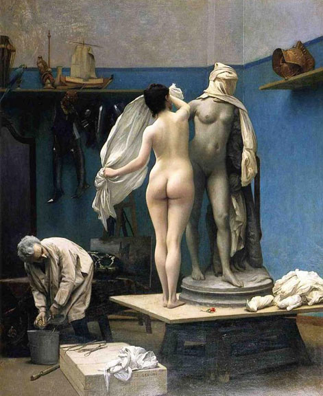 The End of the Sitting by Jean Leon Gerome