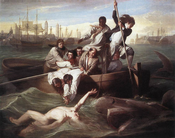 Brook Watson and the Shark by John Singleton Copley, 1778