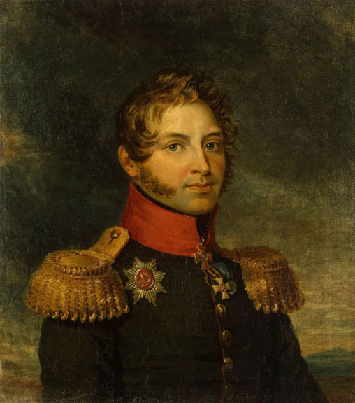 Portrait of Alexander P. Kutuzov by George Dawe, 1825