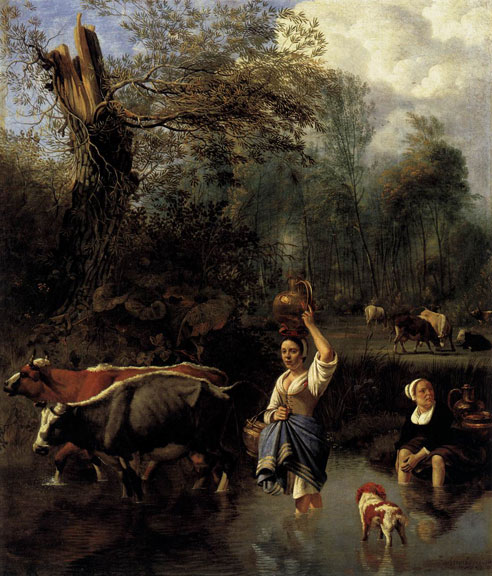The Ford by Jan Siberechts, 1670