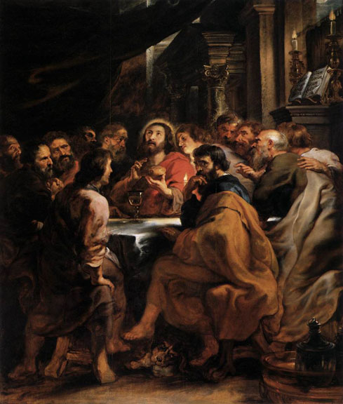 Last Supper by Pieter Pauwel Rubens, 1631-32