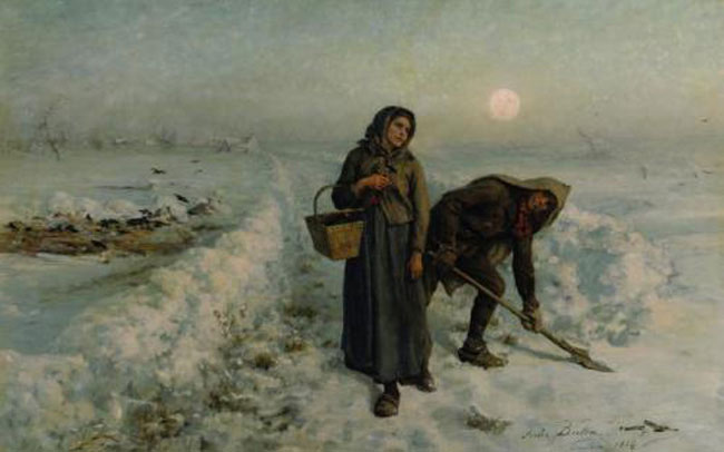 Jules Breton Oil Painting