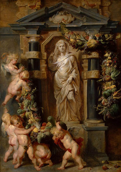 The Statue of Ceres by Pieter Pauwel Rubens, 1615