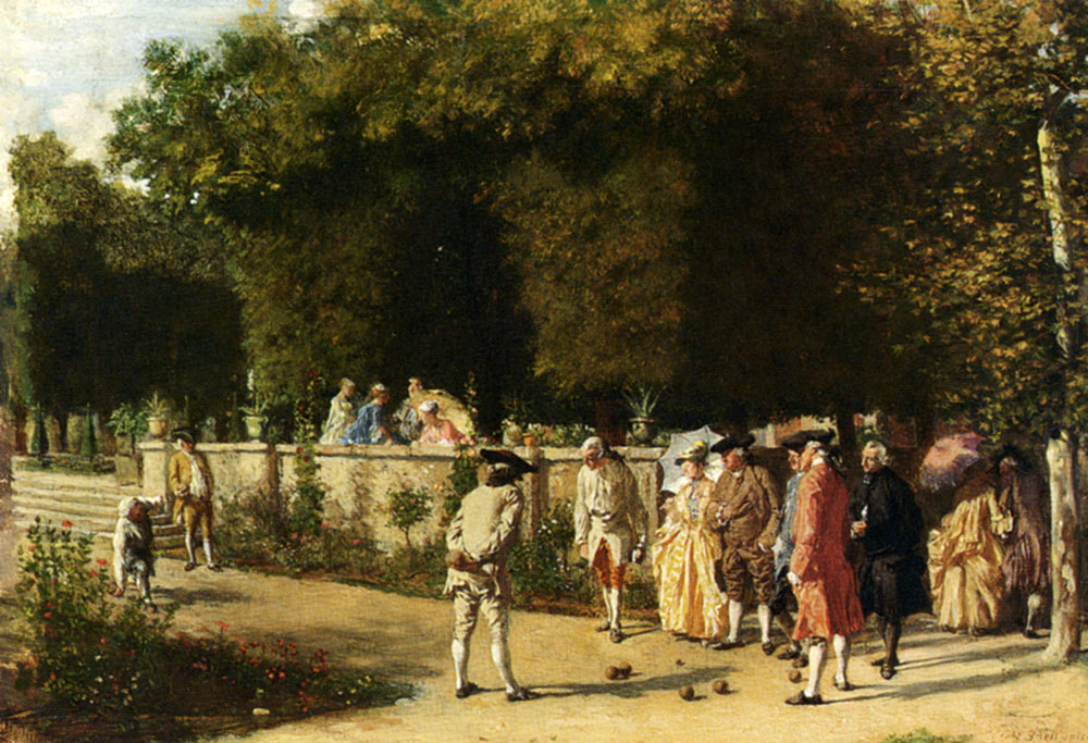 Jean Meissonier Oil Painting