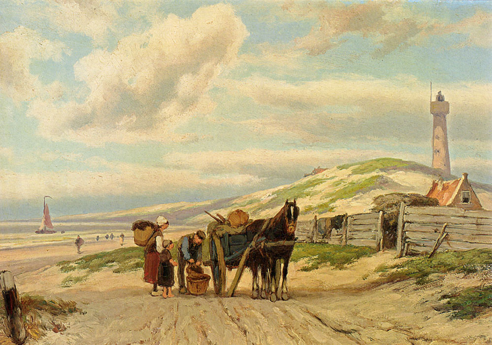 Johannes Koekkoek Oil Painting