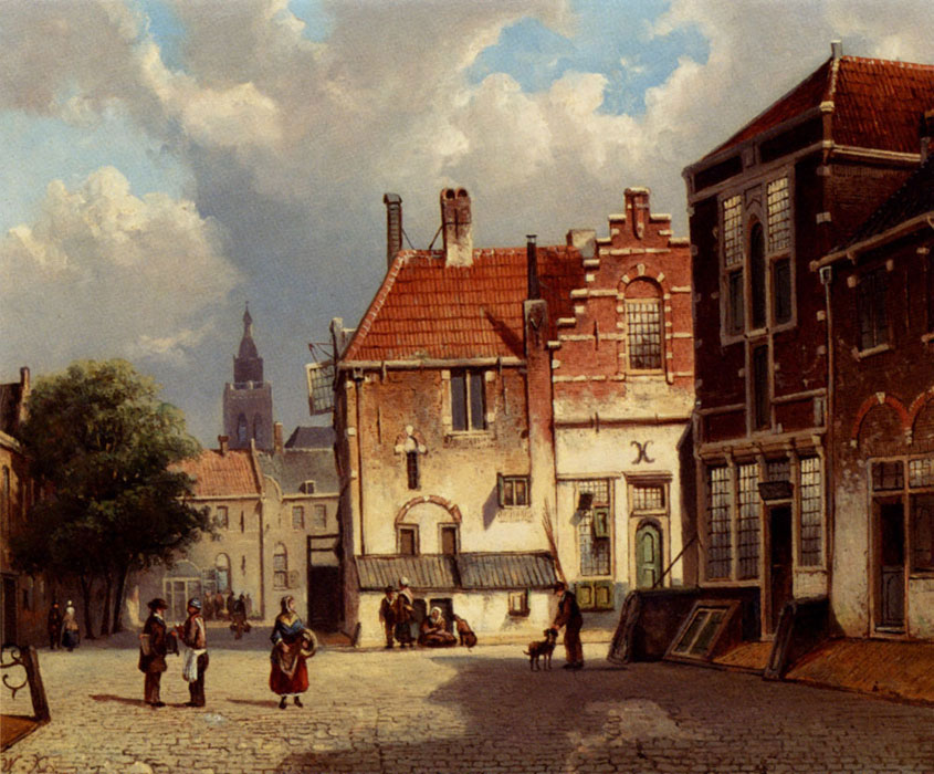 Willem Koekkoek Oil Painting