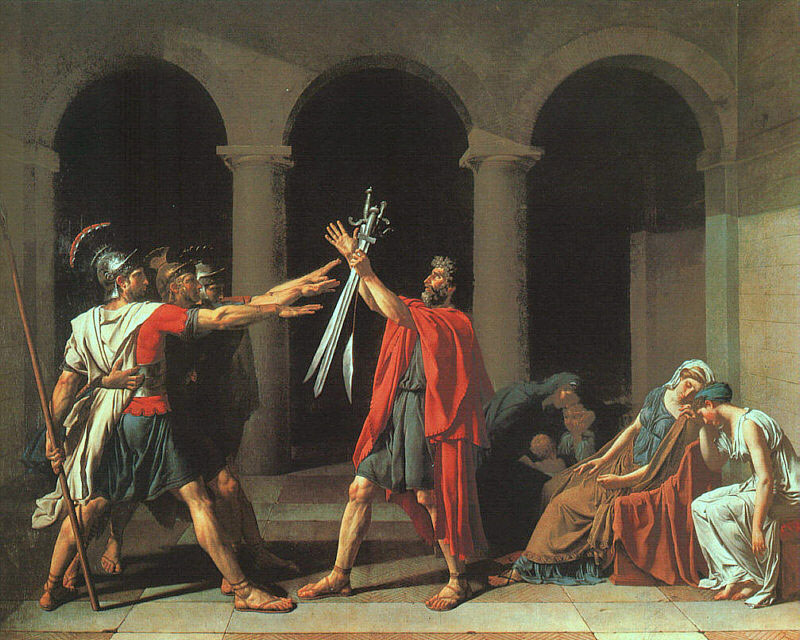 Jacques Louis David Oil Painting