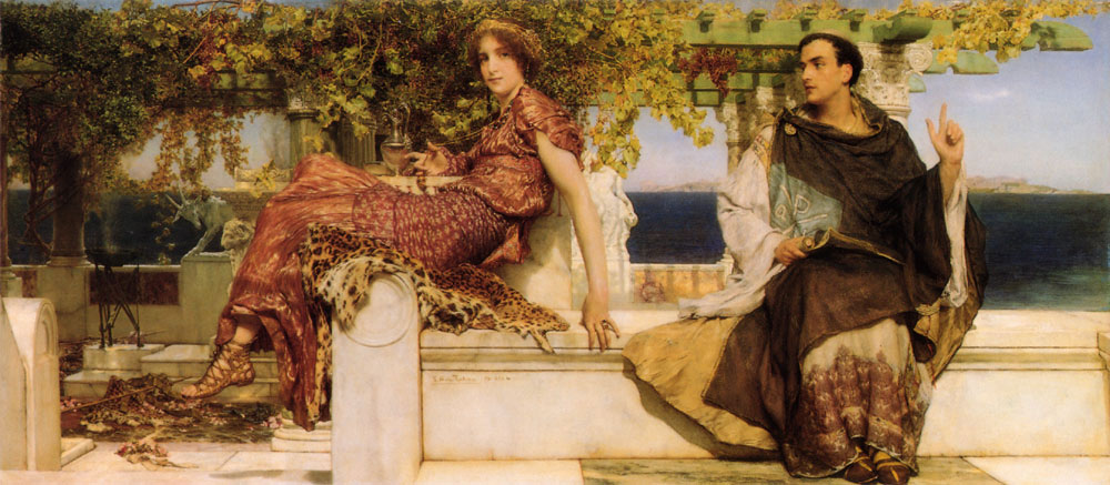 Lawrence Alma Tadema Oil Painting