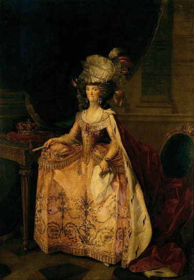 Portrait of Maria Luisa of Parma, Queen of Spain by Zacarías González Velázquez, 1790