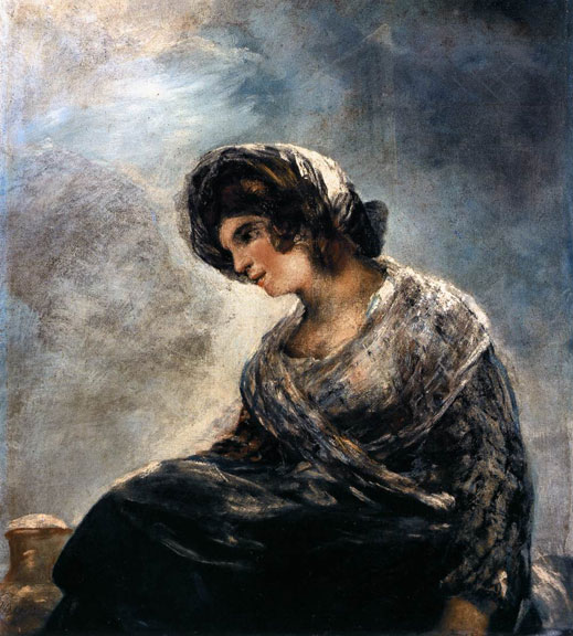 The Milkmaid of Bordeaux by Francisco de Goya y Lucientes, 1825-27