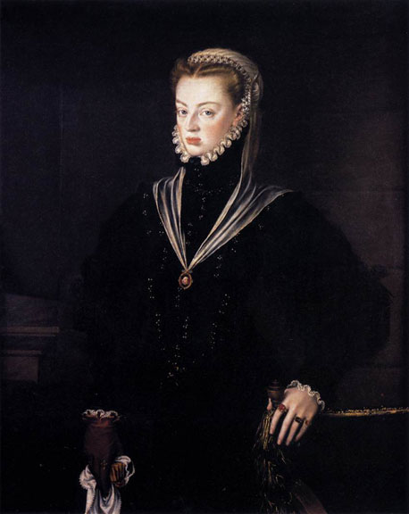 Doña Juana, Princess of Portugal by Alonso Sanchez Coello, 1557