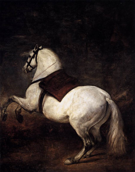 A White Horse by Diego Rodriguez de Silva y Velázquez, 1634