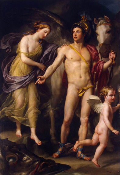 Perseus and Andromeda by Anton Raphael Mengs, 1774