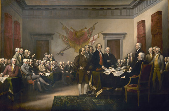 Declaration of Independence by John Trumbull, 1817-19