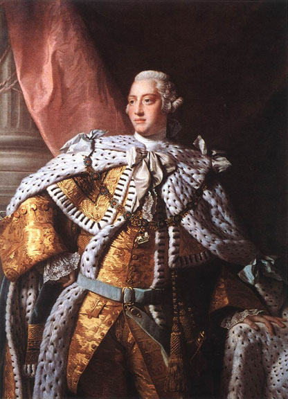 Portrait of George III by Allan Ramsay, 1762