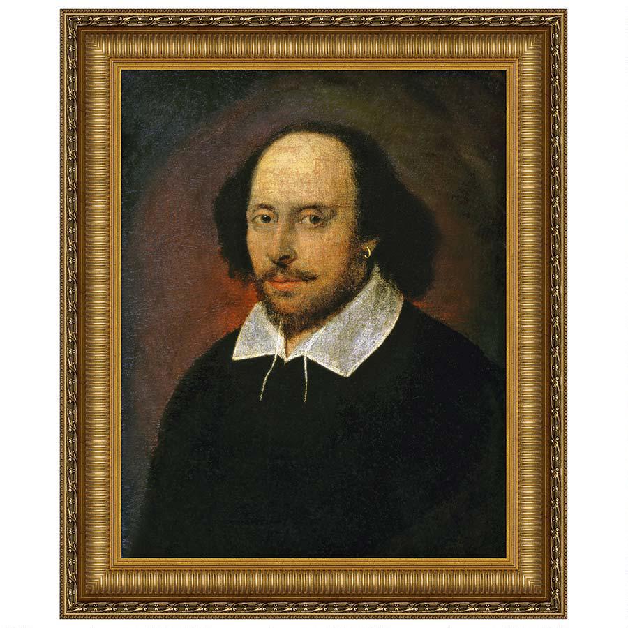William Shakespeare Portrait 21″x24″ at National Portrait Gallery, London