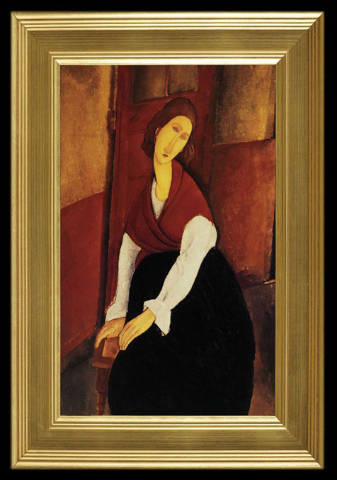 Jean Hebuterne in Red by Amadeo Modigliani
