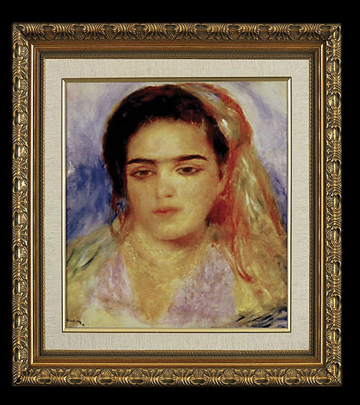 Young Algerian Girl by Pierre Auguste Renoir