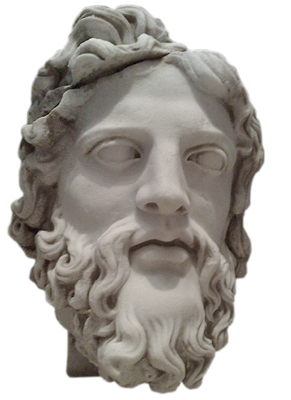 Marble Head of Zeus from Ephesus