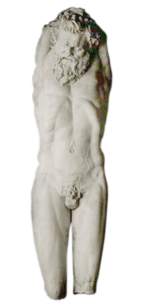 Marble statue of Hanging Marsyas from Tarsos