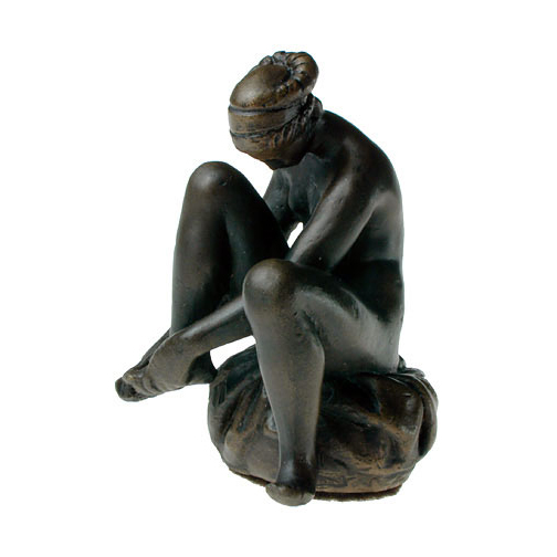 Seated Female Nude sculpture