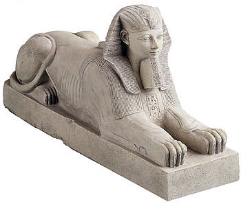 Sphinx of Hatshepsut sculpture