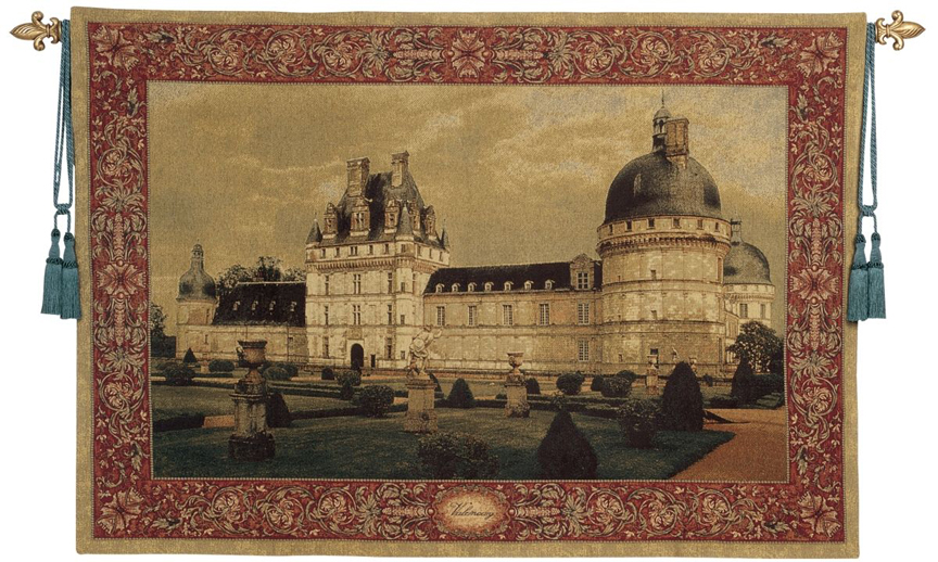 French Castle Valencay Tapestry