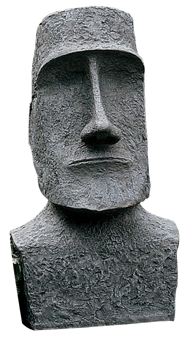 Easter Island Moai Monolith Face Head Statue Sculpture