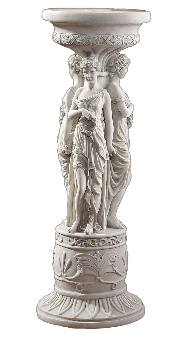 Neoclassical Sculptural Pedestal