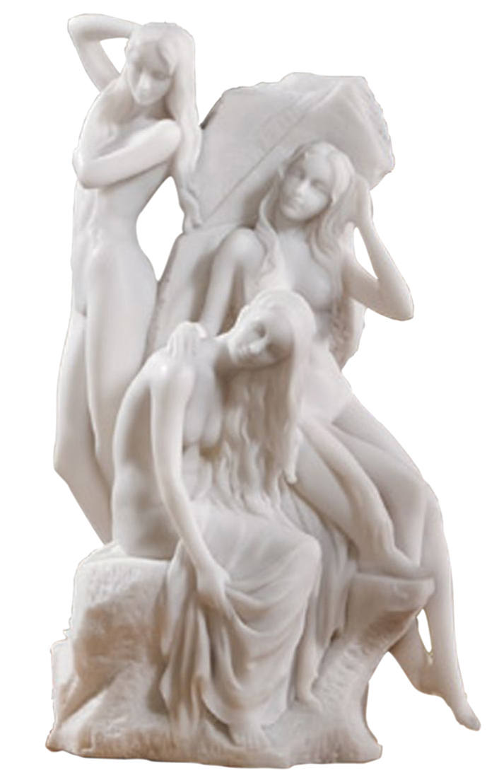 Bathers Marble Sculpture Statue