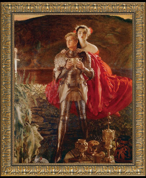 The Legend of Sir Perceval by Frank Cadogan Cowper